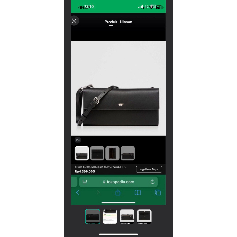 Braun Buffel MELISSA SLING WALLET