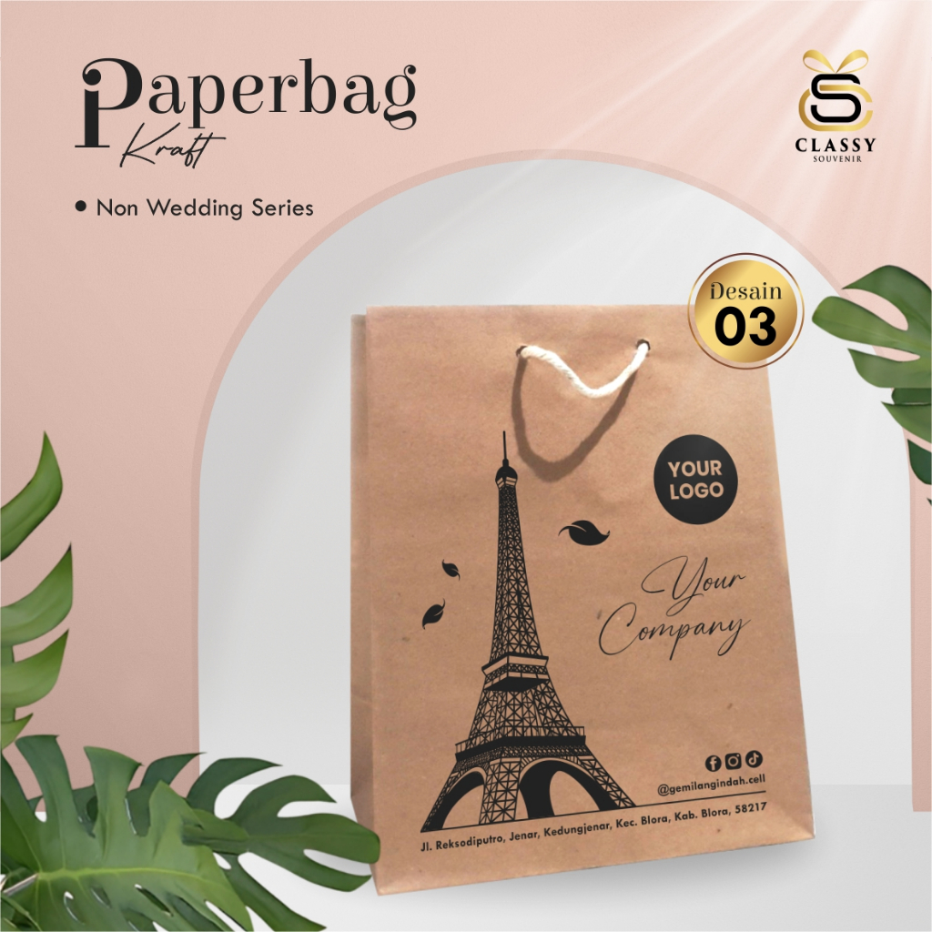 

PAPERBAG SABLON MOTIF - PAPERBAG HAJATAN BAHAN KRAFT - PAPERBAG SABLON MOTIF KEKINIAN