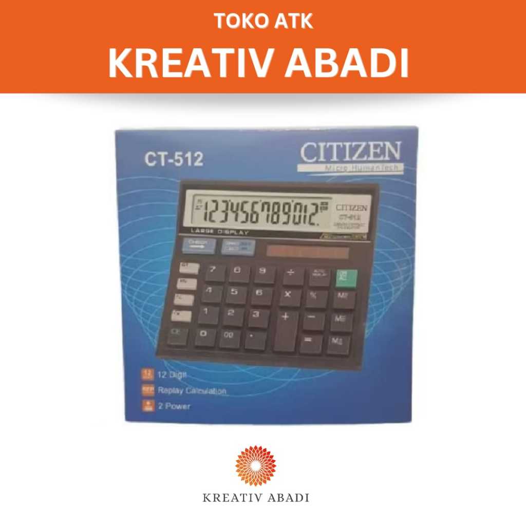

Kalkulator Citizen CT-512