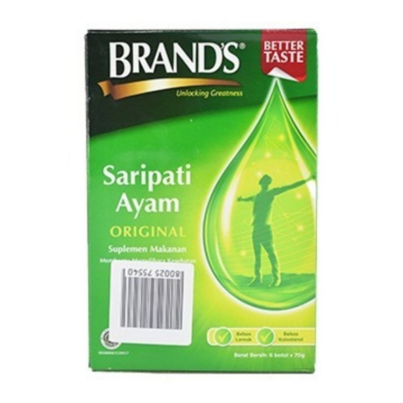 

Brand's Saripati Ayam Original 6 x 70gr
