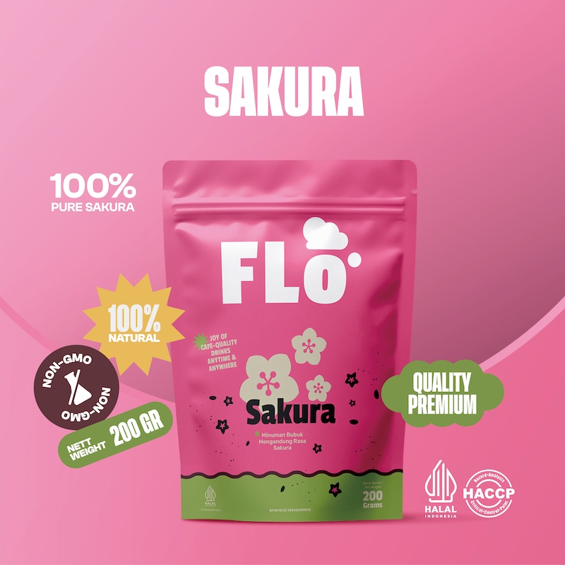 

FLO Sakura Powder Bubuk Minuman 200 gram
