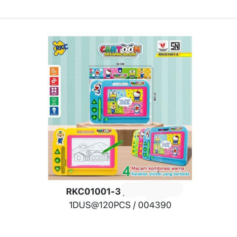

Papan magnet darwing board RKC Murah 01001-3