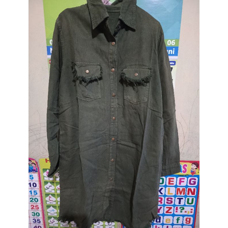 PL TUNIK BAHAN JEANS PREMIUM