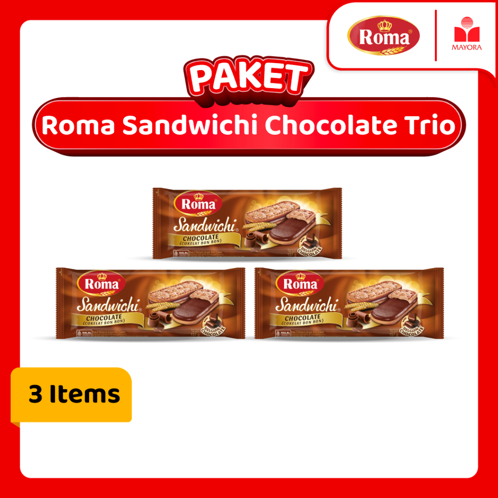 

Roma Sandwichi Chocolate Trio