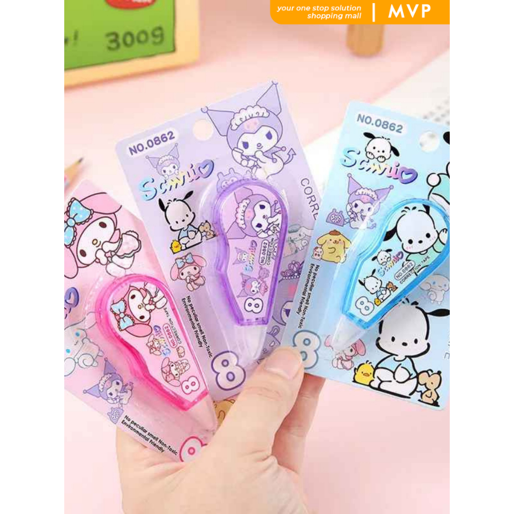 

Flashee Tip Ex Motif Sanrio Corecction tape Mini Motif Tipex Kertas