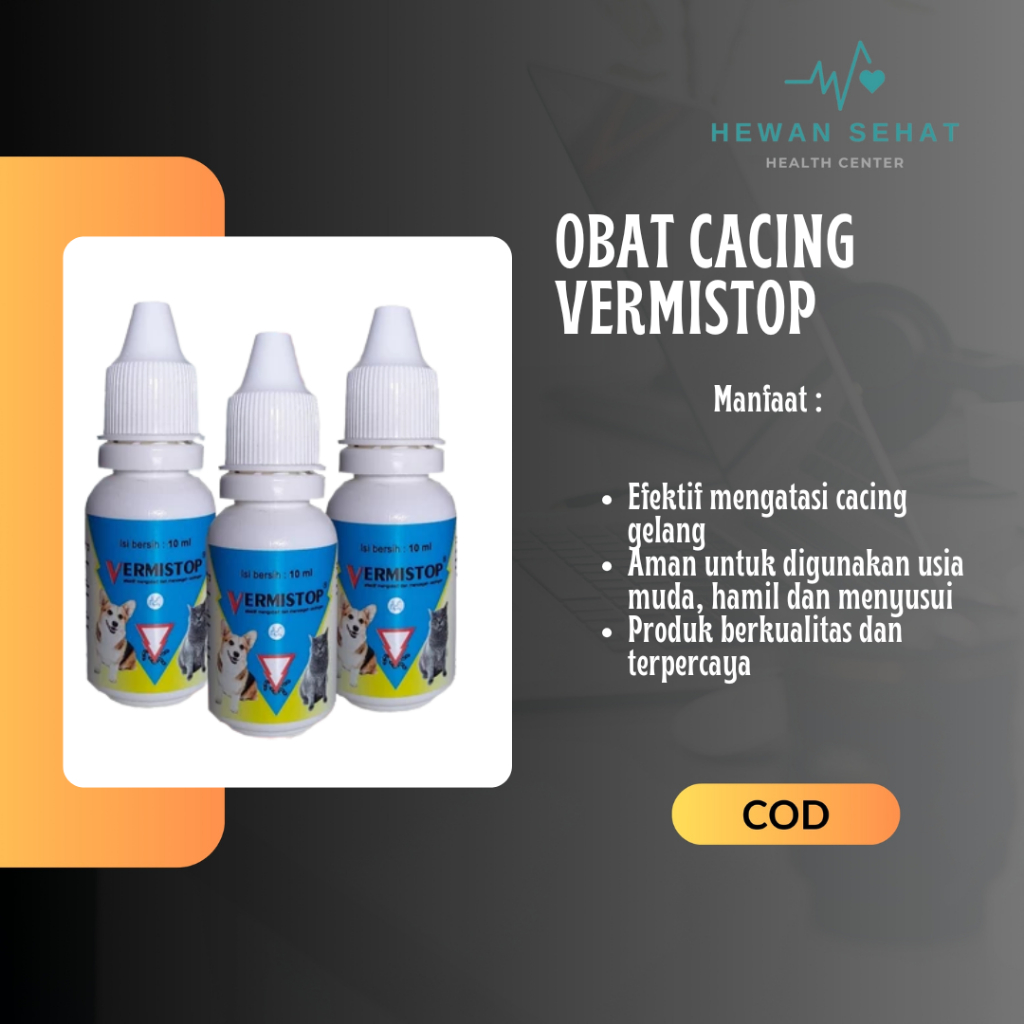 Obat Cacing Vermistop Medion