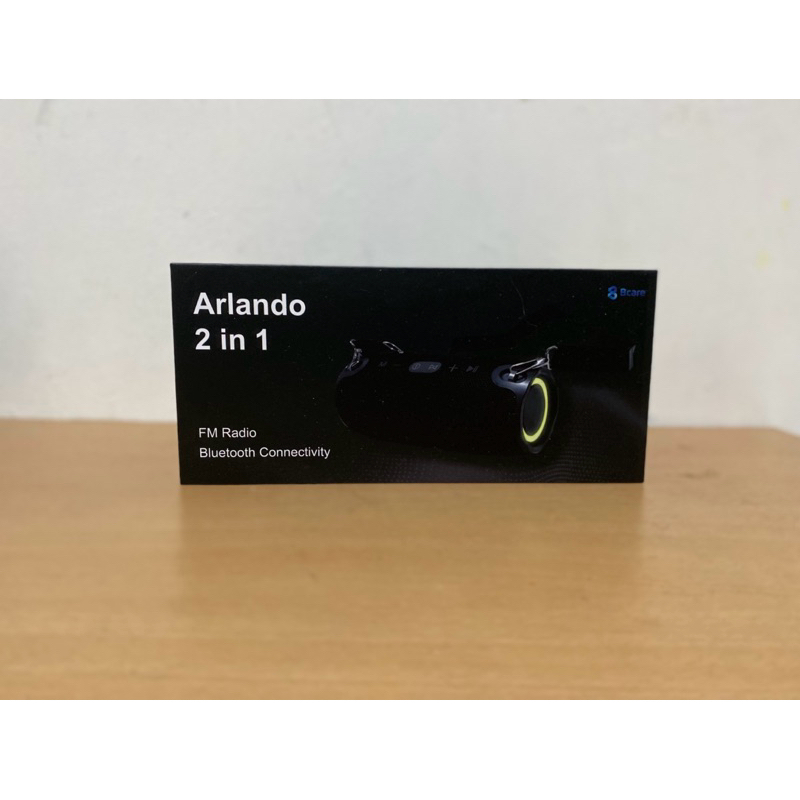 bluetooth speaker bcare arlando 2 in 1