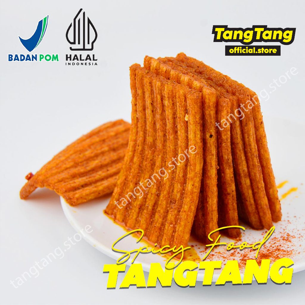 HALAL BPOM TANG TANG Gluten Spicy Stick Tofu Cemilan Snack Termurah Makanan Pedas Family Snack China