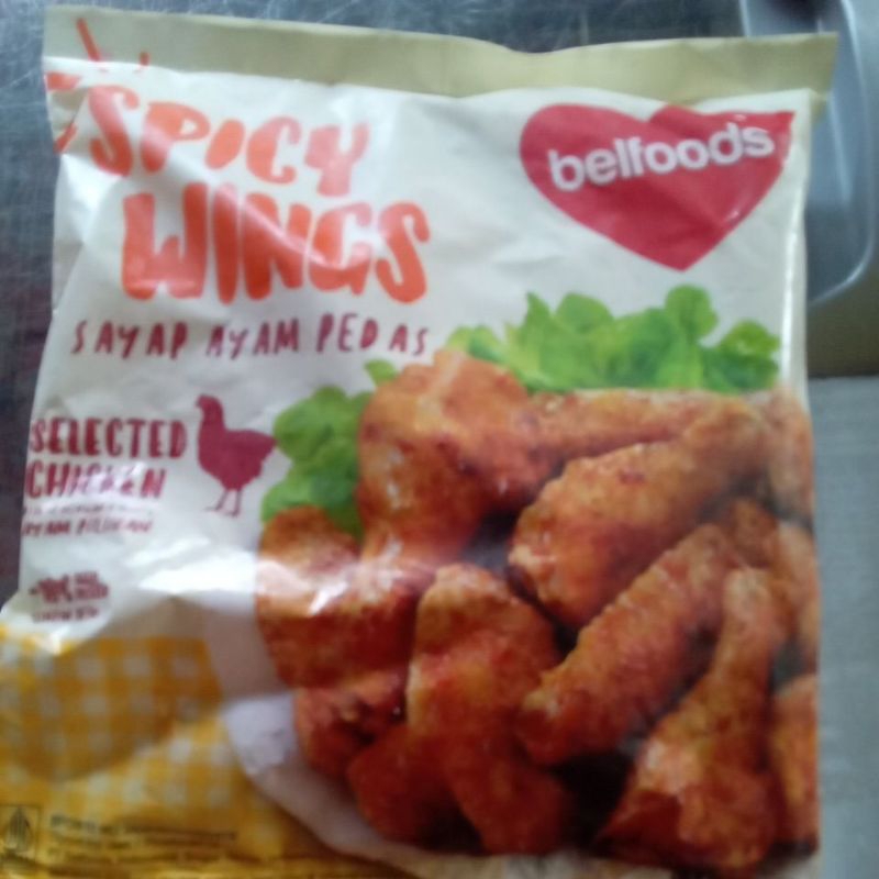 

belfoods spicy wings 500 gram