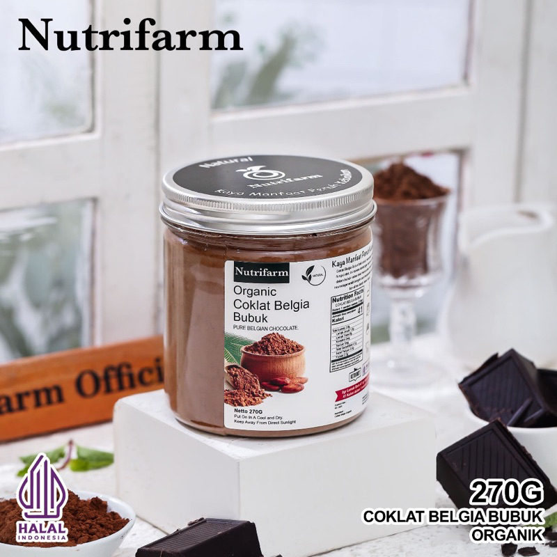 

READY STOCK DARK CHOCOLATE POWDER NUTRIFARM 270 gr / DARK CHOCOLATE PREMIUM / COKELAT BUBUK PREMIUM / COKELAT BALIKPAPAN / COD DARK CHOCOLATE POWDER / PURE CHOCOLATE / cokelat diet / coklat sehat