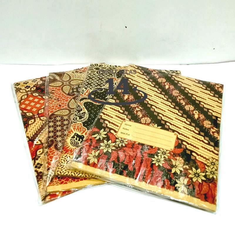 

1 Pak Sampul Coklat Batik Buku Tulis Campus Boxy Dan Sidu Kwarto ( Isi 20 Lembar )