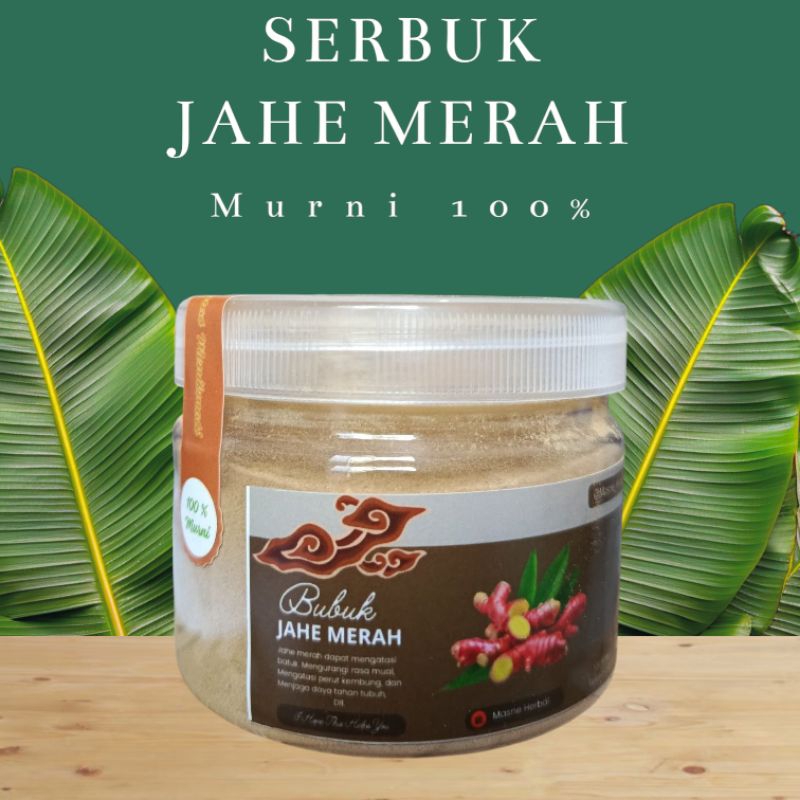 

JAHE MERAH BUBUK 150 GRAM ASLI 100 % MURNI TANPA CAMPURAN ORIGINAL