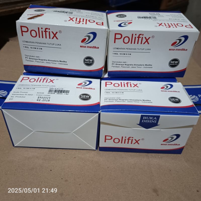 Polifix plester 10cm x 5m polifix 10x5