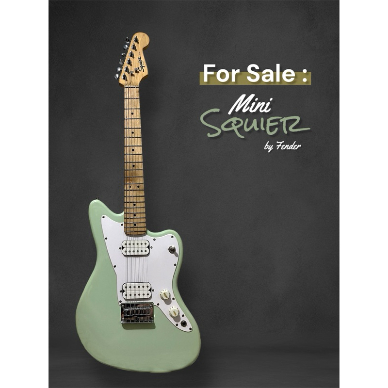 gitar listrik squier mini jazzmaster