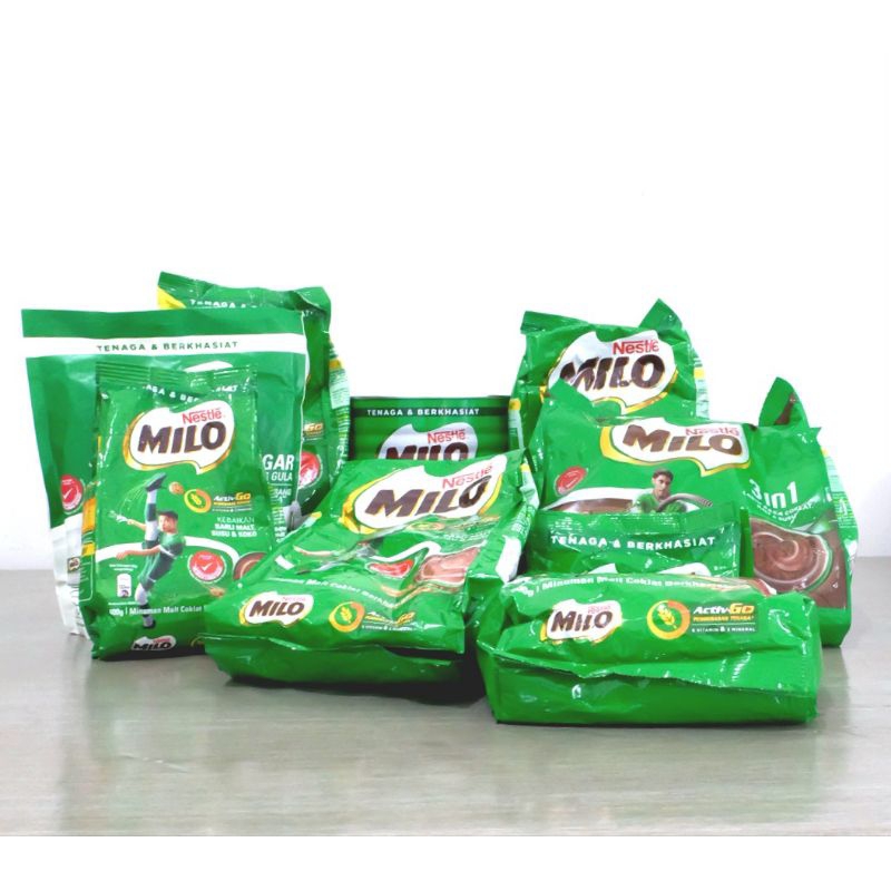 

Milo Susu Coklat Minuman Bubuk Coklat Activ-Go Nestle Original Varian