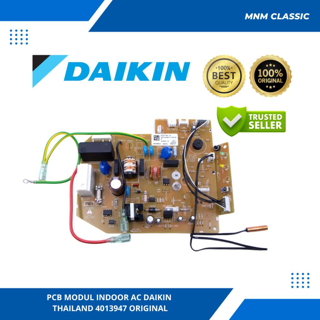 PCB MODUL INDOOR AC DAIKIN THAILAND 4013947 ORIGINAL FTNE20MV1 FTNE20MV14 FTNE25MV1 FTNE25MV14 FTNE2