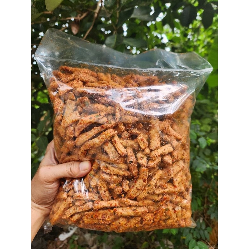 

RB22 Basreng 1kg Pedas Original Daun Jeruk Mix Murah 20rb Sultan Sajodo Bandung Makanan Ringan Snack