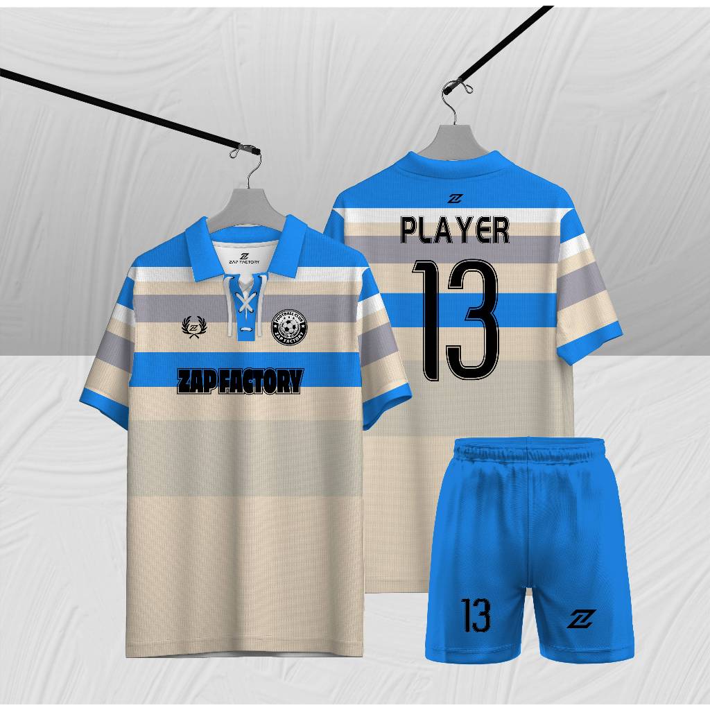 ZAP FACTORY - JERSEY SEPAK BOLA FUTSAL MINI SOCCER BAJU OLAHRAGA BADMINTON VOLI SPORT TALI 71
