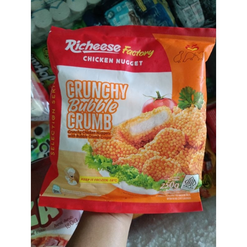 

Richeese factory nugget crunchy bubble crumb 250 gr