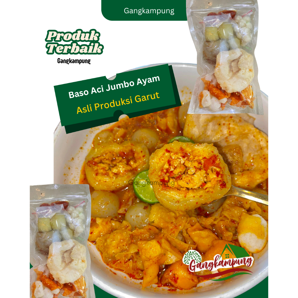 

Baso Aci Jumbo Ayam Suir Pedas 1pcs