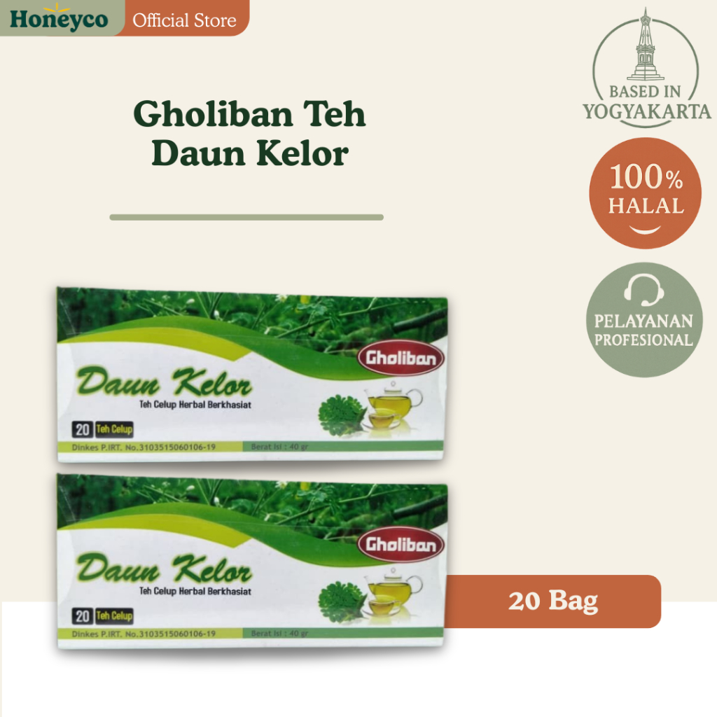 

Teh Celup Daun Kelor Gholiban