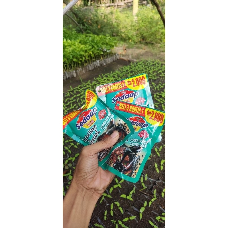 

Kecap Sedap Kecap Manis Kedelai Hitam Special 77gr Dapat 4pcs