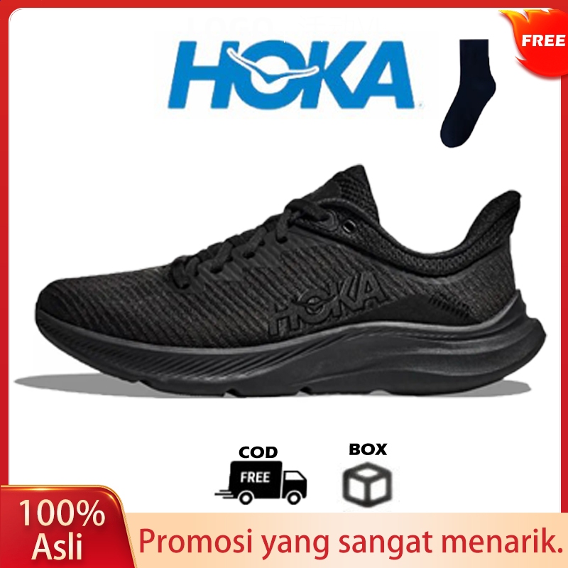 Sepatu HOKA ONE ONE Solimar hoka original 100% trail running shoes pria Comfortable breathable