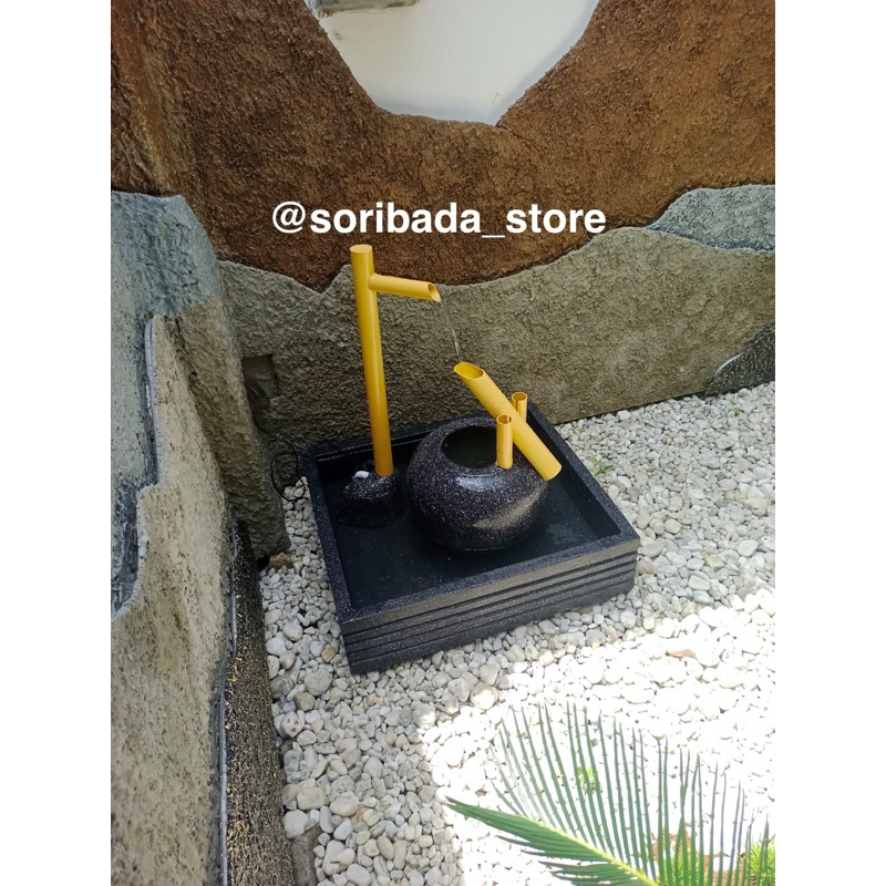 Kolam Hias Unik | Kolam Hias Bambu | Kolam Hias Tiptop | Kolam Hias Terbaru | Air Mancur | Hiasan Ta