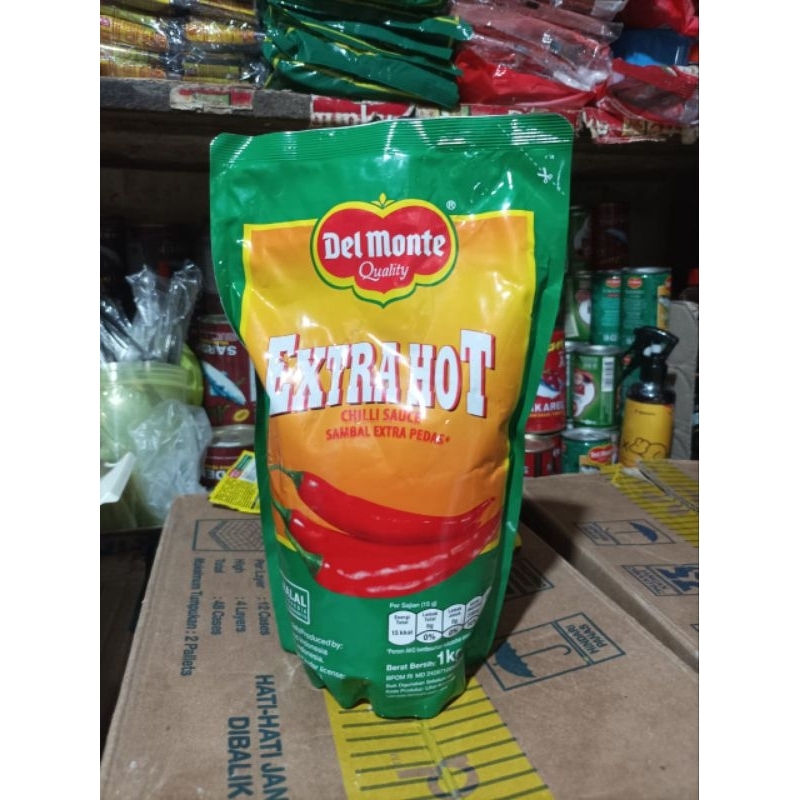 

Del Monte Saus sambal extra pedas 1kg
