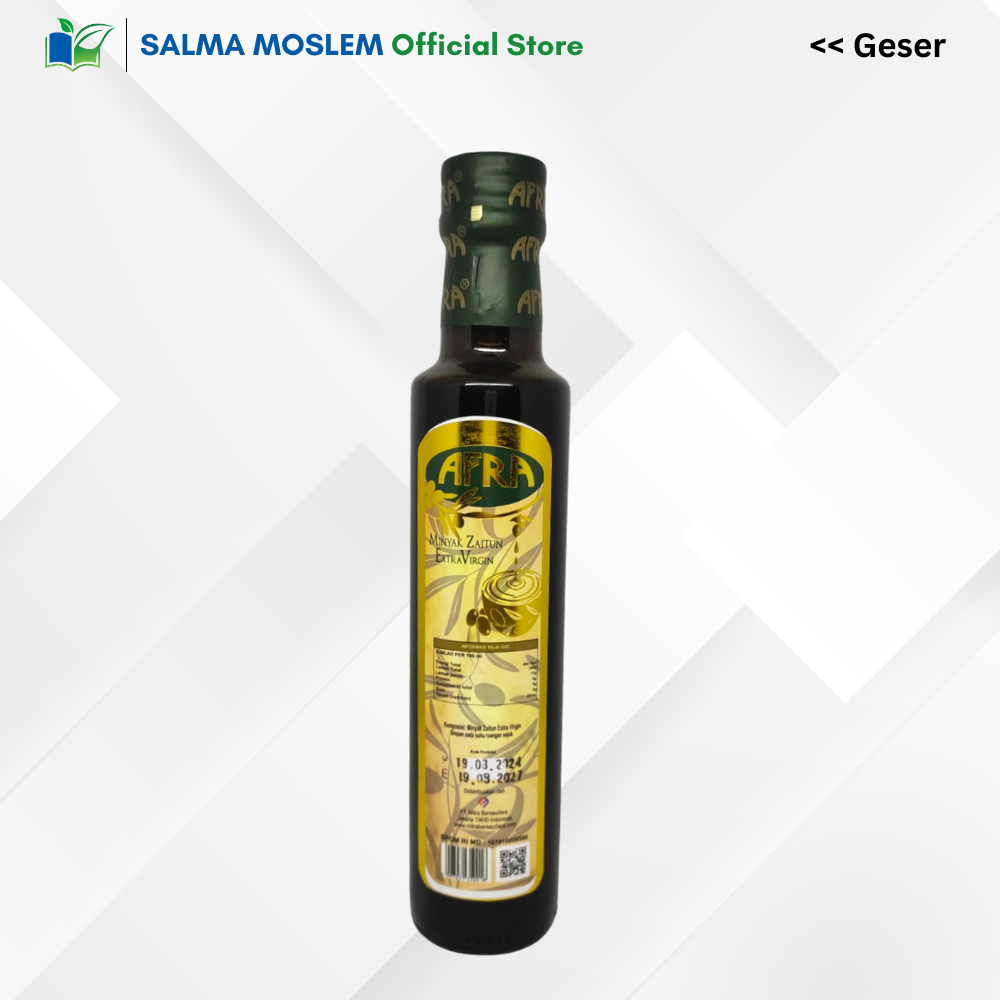 

Afra Minyak Zaitun Extra Virgin 250ml | OBAT HERBAL ORIGINAL 100% ASLI LANGSUNG DARI PRODUSEN