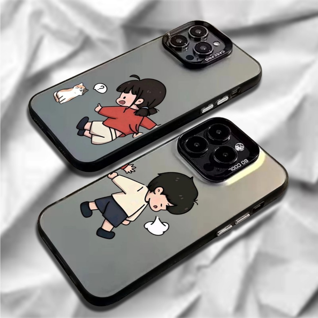 [HBC-3]Softcase COUPLE Samsung Vivo Oppo Xiaomi Redmi Iphone Infinix Itel Realme Couple Nama All typ
