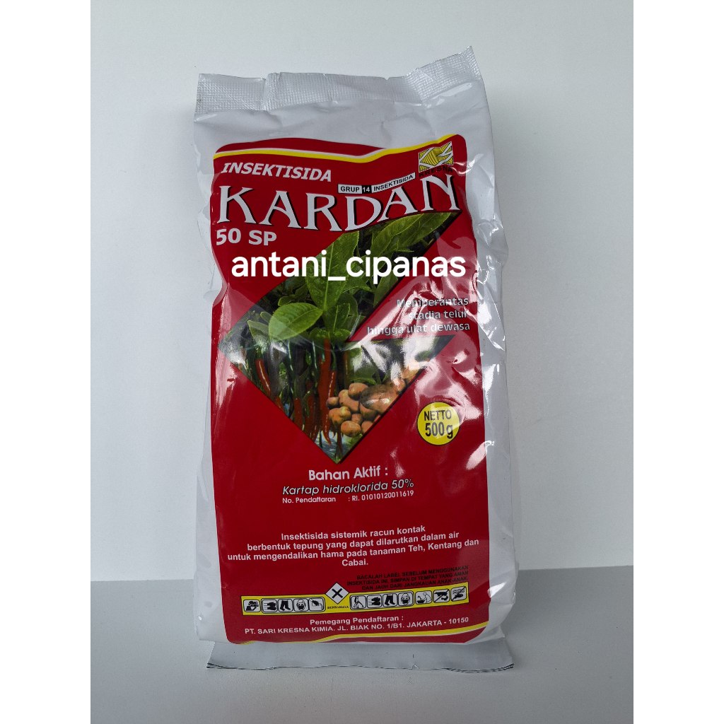 KARDAN 50SP 500GR - Insektisida Sistemik Kartap Hidroklorida