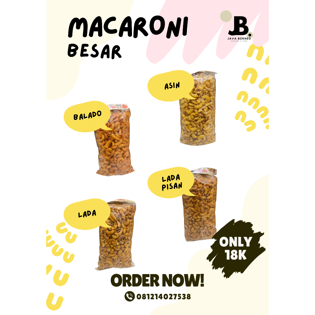 

Makaroni Mang Ade Besar – 200gr