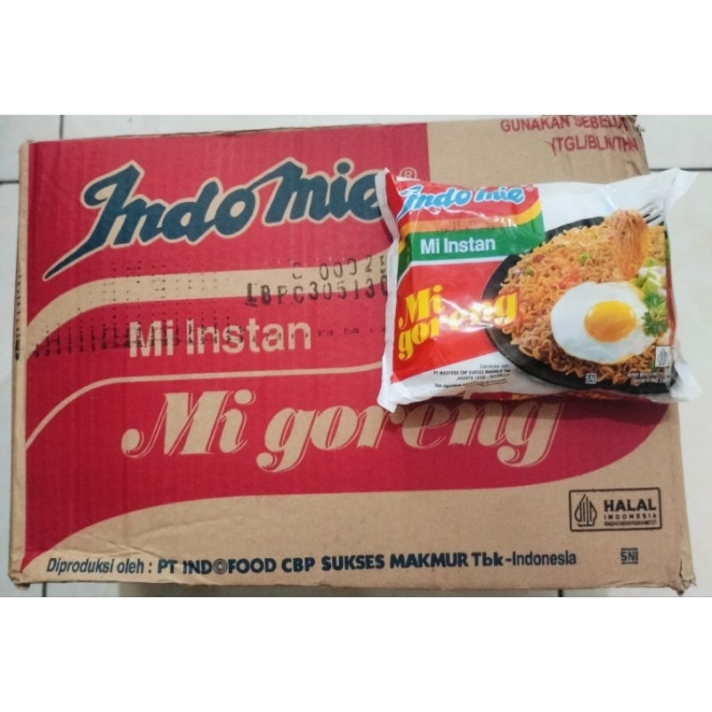 

Indomie Goreng 1 dus isi 40 bks @80gr