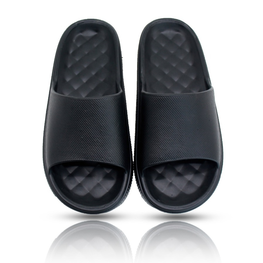 Sandal Selop Pria Polos Bahan Karet EVA Empuk