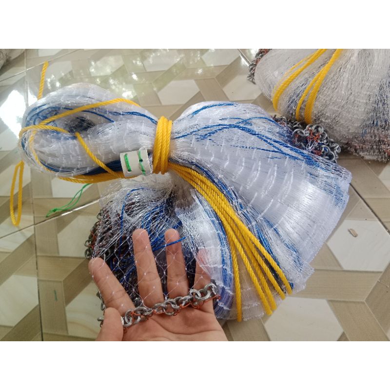 Jala parsial udang vannamei 2,5mtr bert 3,5kg