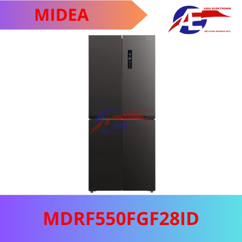 Kulkas Midea MDRF550FGF28ID | Side By Side | Multidoor | Kulkas 4 Pintu