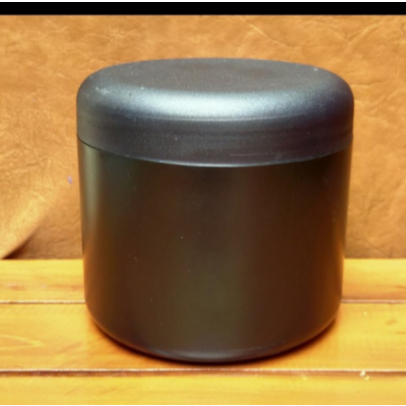 Pot Lulur 500Gr Hitam Botol Lulur 500 Gram Hitam Pot Lulur 500Gr Ovale