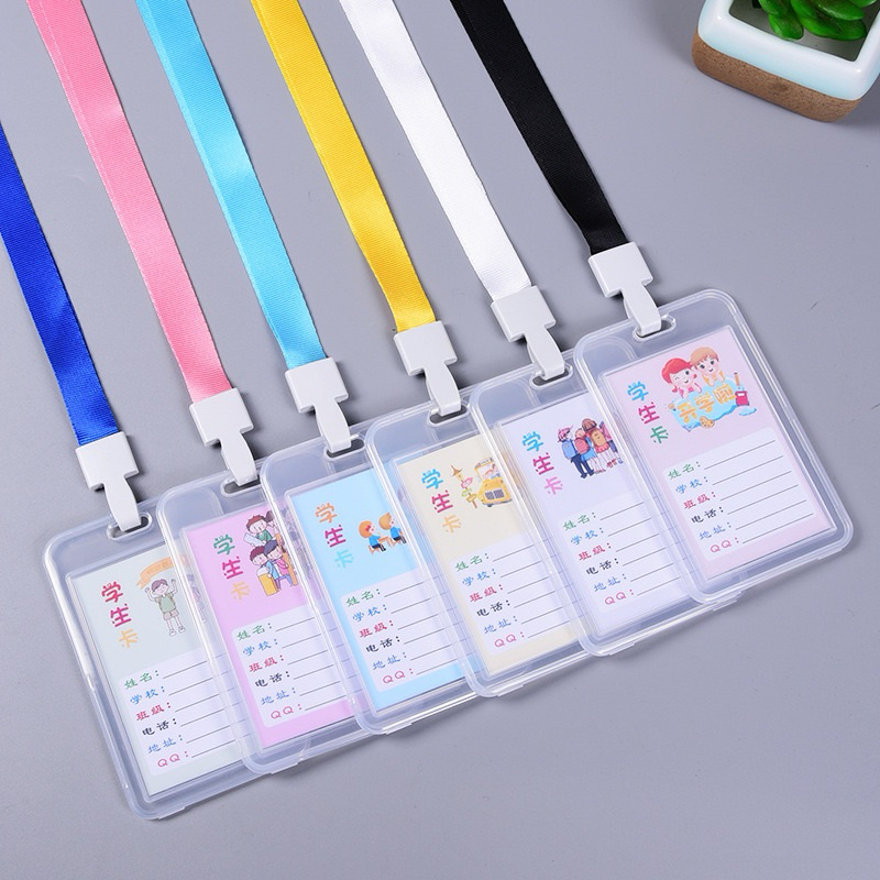 

ID Card transparant tanpa tali lanyard
