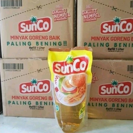 

Sunco Minyak Goreng Pouch 1 L, 1 Dus Isi 12
