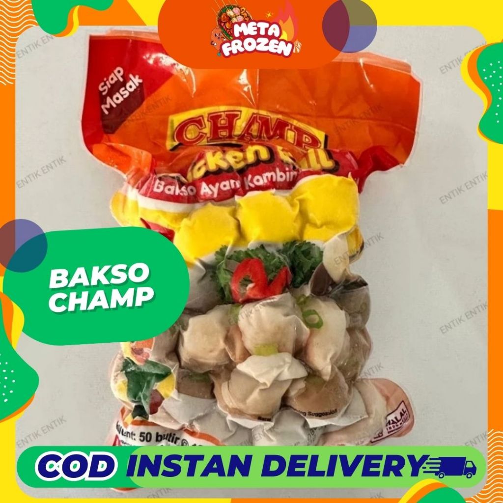 

Bakso Champ 500 Gram - Isi Padat, Rasa Lezat, Cocok untuk Semua Hidangan