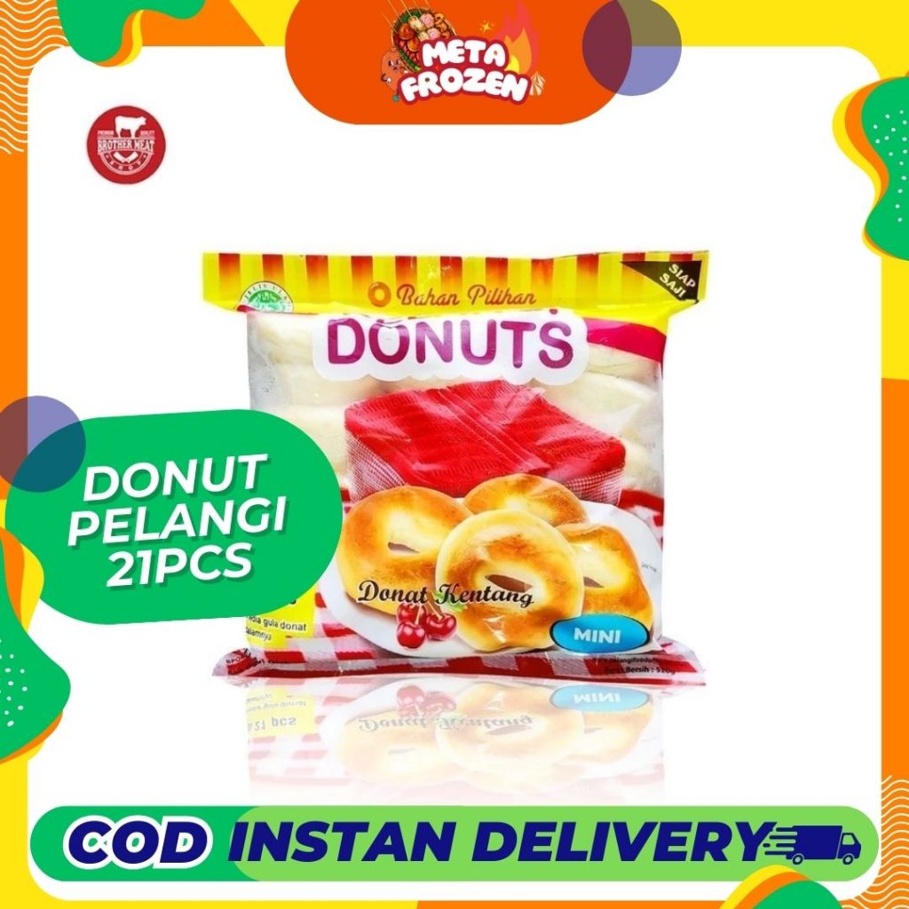 

Pelangi Donuts Kentang Mini Isi 21 – Lembut, Manis, dan Menggemaskan!