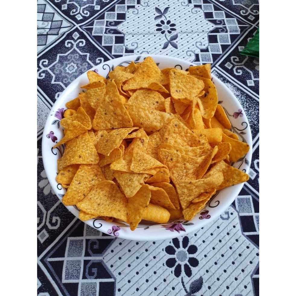 

250 GRAM TORTILLA CHIPS TES RASA BARBEQUE | KERIPIK JAGUNG BARBEQUE RENYAH | KERIPIK TORTILA NACHO