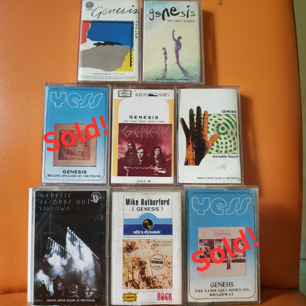 Paket Kaset Genesis