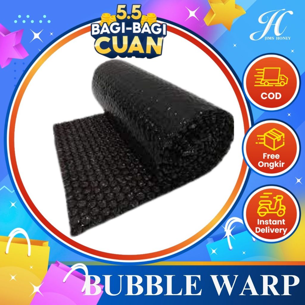 

Extra bubble wrap packing agar paket lebih aman