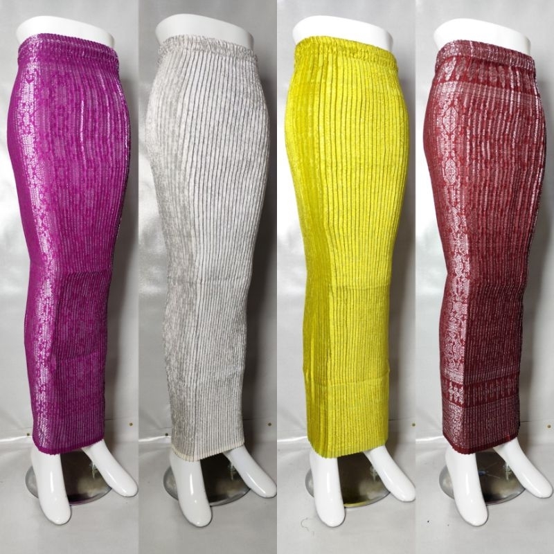rok songket plisket kebaya / rok songket / rok batik songket / rok span songket / rok plisket kebaya
