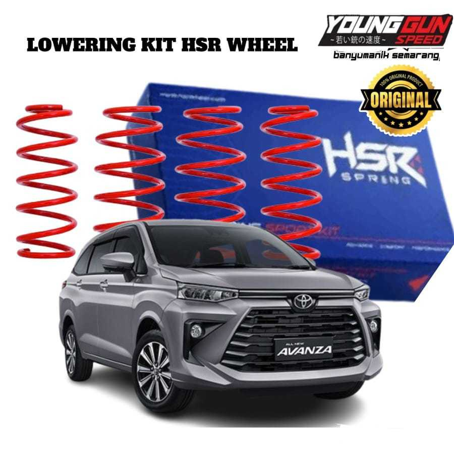 Per ceper mobil avanza depan belakang - lowering kit hsr wheel toko variasi kudus