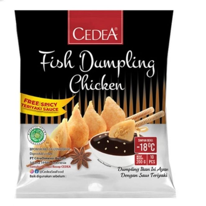 

Cedea Dumpling Cheese 200 Gram isi 10 Pcs