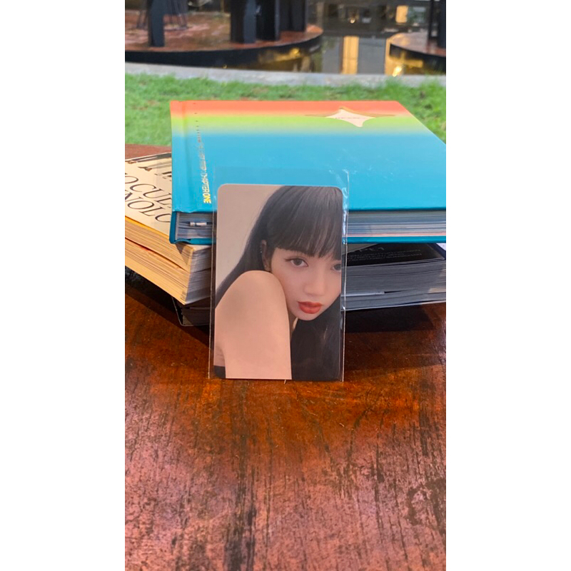 PHOTOCARD BLACKPINK LISA THE ALBUM POB
