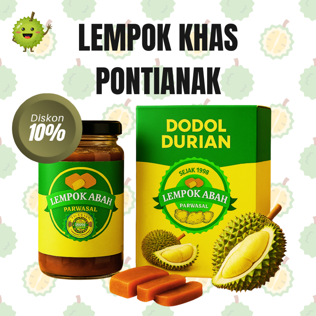 

Lempok Khas Pontianak - Oleh-Oleh Khas Pontianak